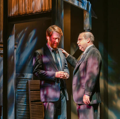 Playing opposite Stephen Trovillion, as Little Charles in August: Osage County (2023) at Palm Beach Dramaworks. © Alicia Donelan Photography