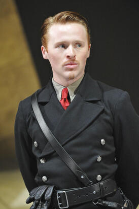 As Oswald in King Lear (2011) at Leeds Playhouse. © Keith Pattison Photography.