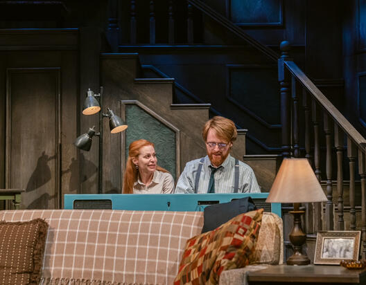 Playing opposite Margery Lowe, as Little Charles in August: Osage County (2023) at Palm Beach Dramaworks. © Alicia Donelan Photography