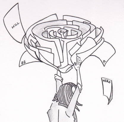 'You will not be a hero...'